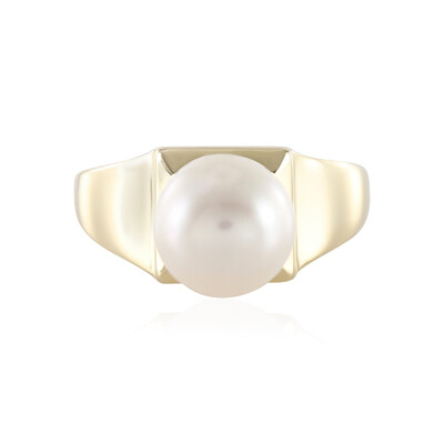Anello in oro con Perla Akoya (de Melo)