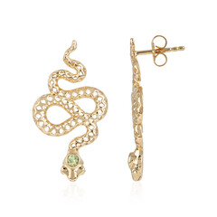 Orecchini in argento con Peridoto