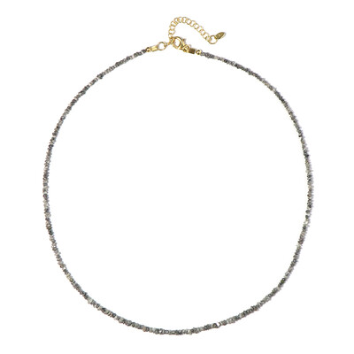 Collana in argento con Diamante Color Argento