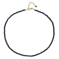 Collana in argento con Zaffiro Blu