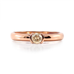 Anello in oro con Diamante Rose de France VS1 di Argyle