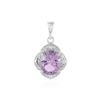 Ciondolo in argento con Ametista Rose de France