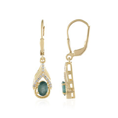 Orecchini in argento con Grandidierite