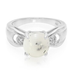 Anello in argento con Agata Dendritica