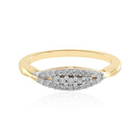 Anello in argento con Diamante I2 (I)