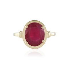 Anello in oro con Rubino del Madagascar
