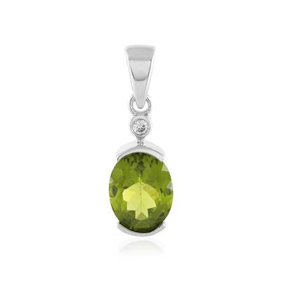 Ciondolo in argento con Peridoto