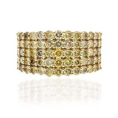 Anello in oro con Diamante Fancy SI2 (CIRARI)