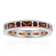 Anello in argento con Granato