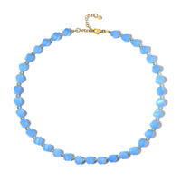 Collana in argento con Quarzo Acqua