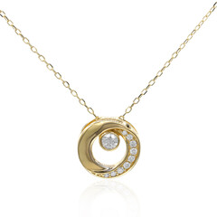 Collana in oro con Diamante I1 (H) (CIRARI)