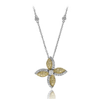 Collana in oro con Diamante SI2 (H) (CIRARI)