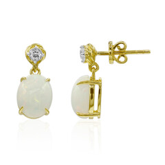 Orecchini in oro con Opale di Welo AAA (Adela Gold)