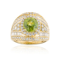 Anello in oro con Sfene (CIRARI)