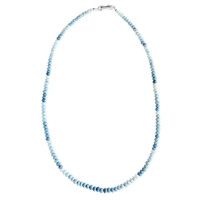 Collana in argento con Opale Blu