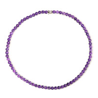 Collana in argento con Ametista Siberiana