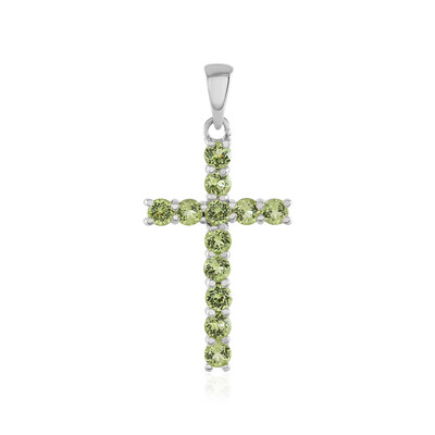 Ciondolo in argento con Peridoto