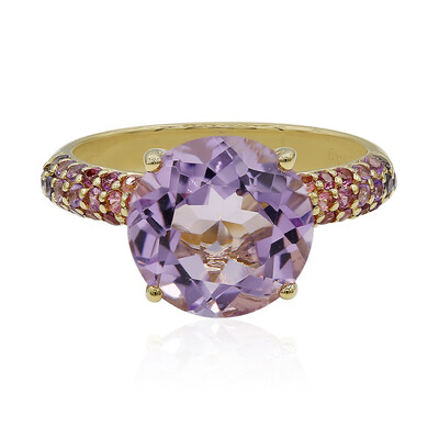 Anello in argento con Ametista Rose de France