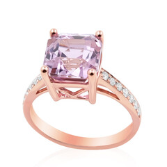 Anello in oro con Kunzite Patroke (AMAYANI)