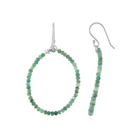 Orecchini in argento con Smeraldo