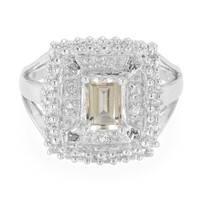 Anello in argento con Morganite