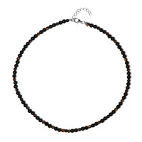 Collana in argento con Onice Nero
