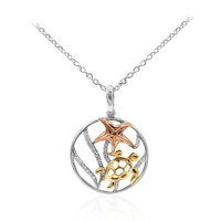 Collana in argento con Diamante I1 (H) (Smithsonian)