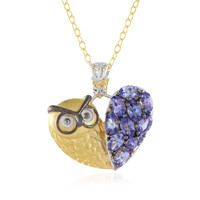 Collana in argento con Tanzanite (Gems en Vogue)