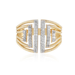Anello in argento con Diamante I2 (J)