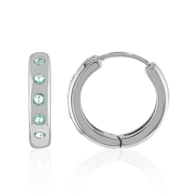 Orecchini in argento con Smeraldo Russo