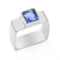 Anello in argento con Fluorite Cangiante