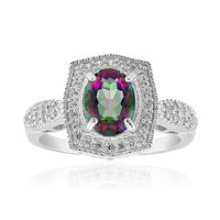 Anello in argento con Quarzo Mistico
