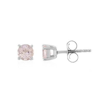 Orecchini in argento con Morganite
