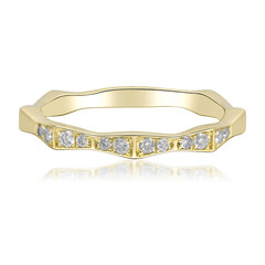 Anello in oro con Diamante I1 (H) (CIRARI)