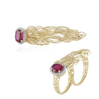 Anello in oro con Rubino del Madagascar (Ornaments by de Melo)