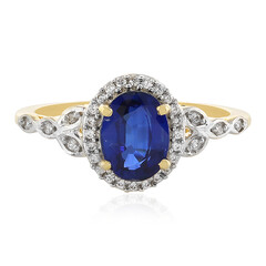 Anello in oro con Cianite (Odyssey by Hannah)