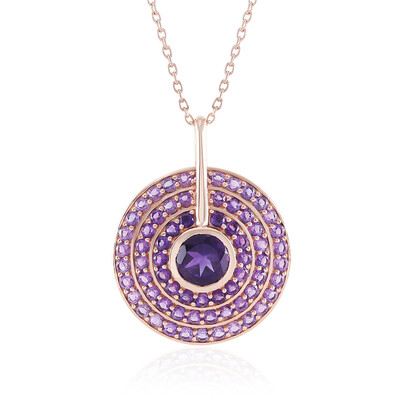 Collana in argento con Ametista (KM by Juwelo)