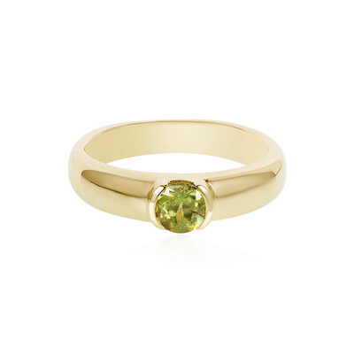 Anello in oro con Demantoide (AMAYANI)