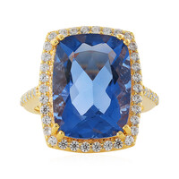 Anello in argento con Fluorite Cangiante