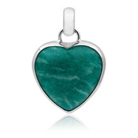 Ciondolo in argento con Amazzonite