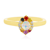 Anello in argento con Opale di Welo