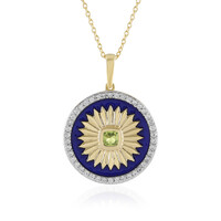 Collana in argento con Peridoto