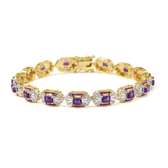 Bracciale in argento con Ametista