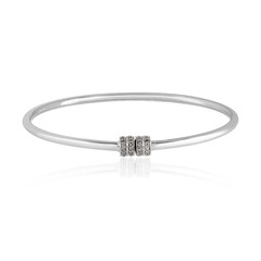 Bracciale in argento con Diamante Champagne I3