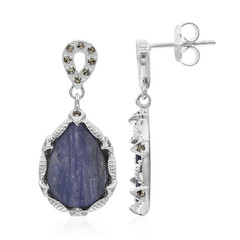 Orecchini in argento con Cianite del Nepal (Annette classic)