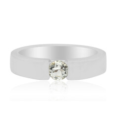 Anello in argento con Ametista Verde