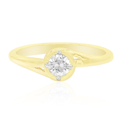 Anello in oro con Diamante SI1 (G) (Annette)