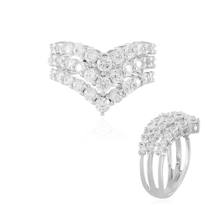 Anello in argento con Zircone (de Melo)