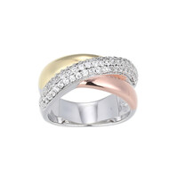 Anello in argento con Zircone