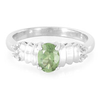 Anello in argento con Apatite Russa